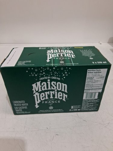8PK MAISON PERRIER ULTIMATE SPARKLING WATER - 330 ML EACH image 3