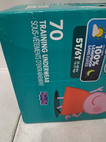 70PK Pampers Toddler Training Underwear Easy Ups Diapers Training Pants - SIZE 5T/6T - Peppa Pig image 3