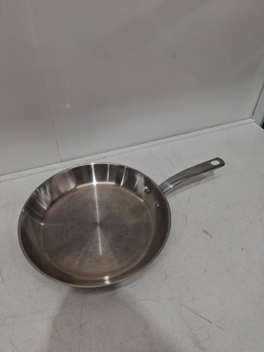 T-FAL OVEN SAFE FRYING PAN - 12" DIAMETER - STAINLESS STEEL image 3