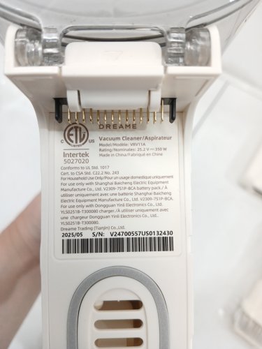 DREAME R10 Pure Cordless Vacuum Cleaner - 120V - white (model: vrv11a) image 8