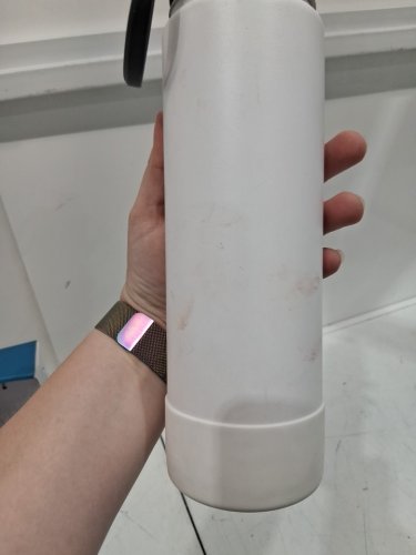 2pk ThermoFlask Stainless Steel double wall vacuum insulated water bottles - 40oz - green/WHITE (model: 1630866) image 3
