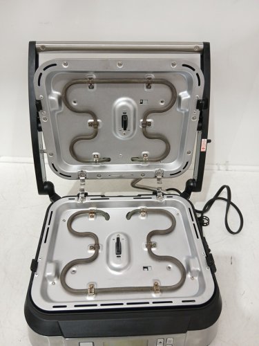 Cuisinart Contact Griddler LCD DISPLAY WITH SEAR FUNCTION & Smoke-Less Mode - 1500w - SILVER (MODEL: GR-6SC) image 7