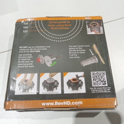 REV HD FLEX SEAL REV MAX Steer Axle Wheel Seal - 16,000lbs Capacity (Model: RM-SO5) image 3