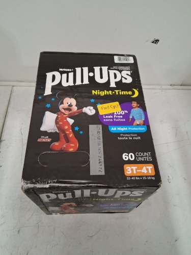 60PK BOYS HUGGIES NIGHT TIME potty training PULL-UPS - SIZE 3T-4T - disneys mickey mouse image 3