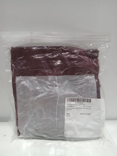 WOMEN'S OFF SHOULDER long sleeve T-SHIRT - extra small - burgundy image 2