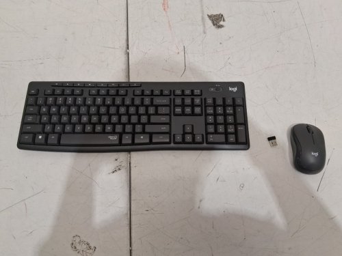 LOGITECH WIRELESS KEYBOARD WITH SILENT TOUCH TECHNOLOGY - BLACK (MODEL: MK295) image 4