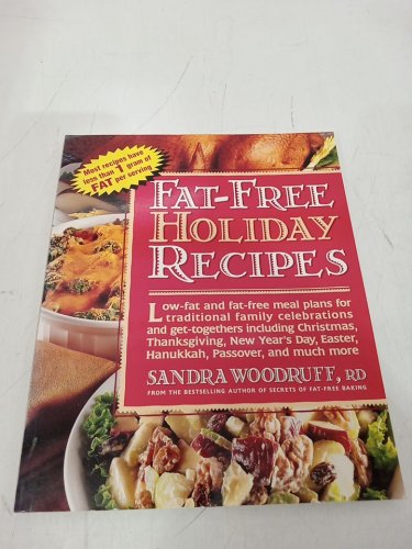 (Paperback) Fat-Free Holiday Recipes by Sandra Woodruff, RD image 2