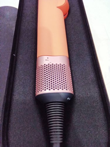 dyson airstrait wet to dry hair straightener - LIMITED EDITION APRICOT/ TOPAZ  (model: ht01) image 5