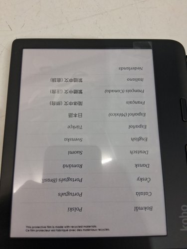 RAKUTEN Kobo Libra COLOUR eBook eReader WITH 7” Glare Free Touchscreen, Adjustable Brightness & Colour Temperature - 32GB Storage - WHITE (MODEL: N428) image 4