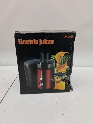 ELECTRIC JUICER MACHINE FOR FRUIT AND VEGETABLES - BLACK (MODEL: JH-3028) image 2