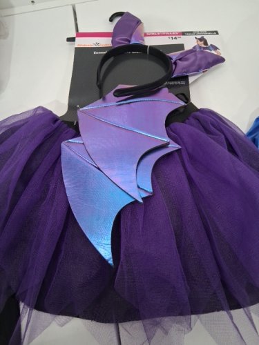 BAT TUTU KIT - ONE SIZE - PURPLE image 2