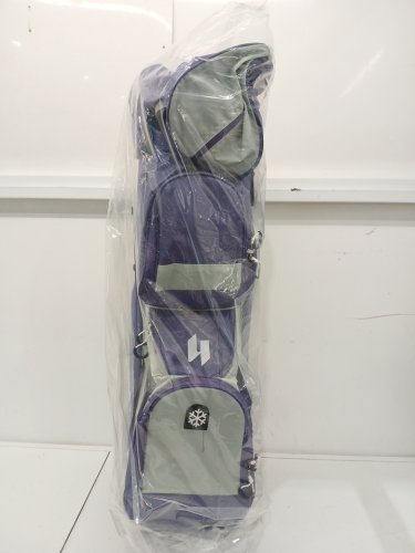 Goplus Lightweight Golf Cart Bag with 14-Way Full Length Organizer Dividers, 11 Pockets, Cooler Bag, Straps, and Umbrella Holder - 35.5" - Purple (Model: SP38440VT) image 4