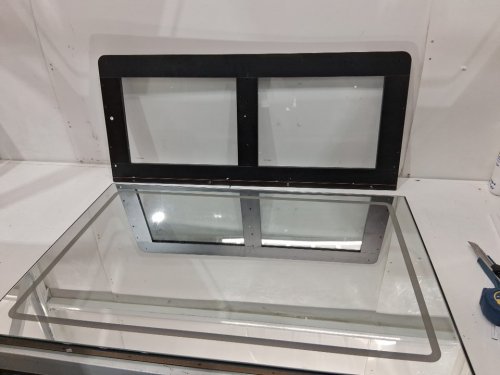 WLIVE Vanity Desk with Glass Top LED Mirror and Adjustable Lights - black (model:aszt021) image 8
