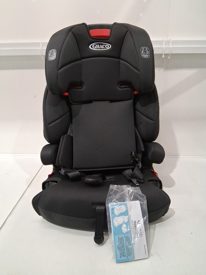 Graco Tranzitions 3‑in‑1 Harness Booster Seat with High‑Back Booster & Backless Booster, 2 Removable Cup Holders, Open‑Loop Belt Guides & Machine‑Washable Covers (MODEL: 2035724) image 3