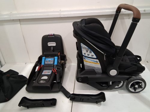 Evenflo Shyft DualRide Infant Car Seat and Stroller Combo - Black (model: cs150112310c) image 9