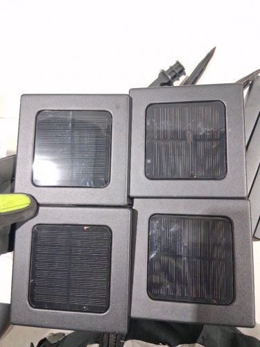 4PK naturally solar vintage style Led pathway light - 25lm - black (model: 1937955) image 4