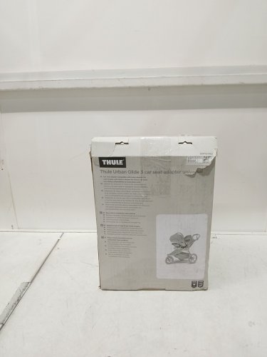 thule urban glide 3 single universal / chicco car seat adaptor - approved for 20lb child - black (model: 20110762) image 2