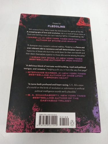 (Hardcover) Fledgling: The Keeper's Records of Revolution (Book #1) by S.K. Ali image 3