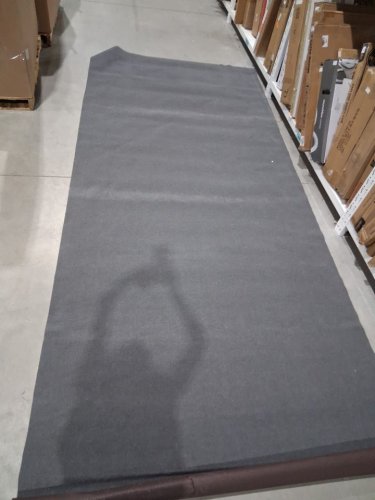 grefinity indoor/outdoor marine carpet for home or boat - 14.5ft x 6ft - grey image 3