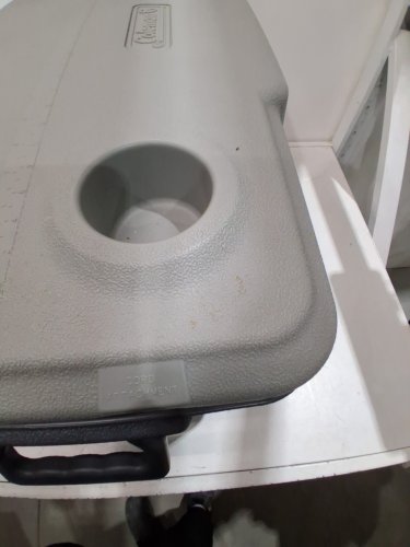 COLEMAN EXTREME COOLER WITH HEAVY DUTY CARRY HANDLES - 46 QUART - GREY (MODEL: CM2201100/1986833) image 5