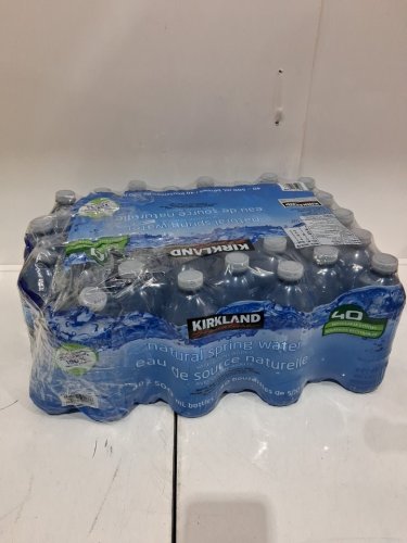 38PK KIRKLAND NATURAL SPRING WATER BOTTLES - 16OZ image 2