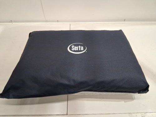 SERTA PERFECT SLEEPER ARCTIC Copper Memory Foam Pillow - 25" X 16" - WHITE image 3