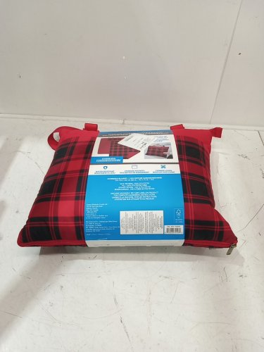 Columbia Oversized Outdoor Packable Blanket - 80" x 72" - black/red (model: 1745970) image 2