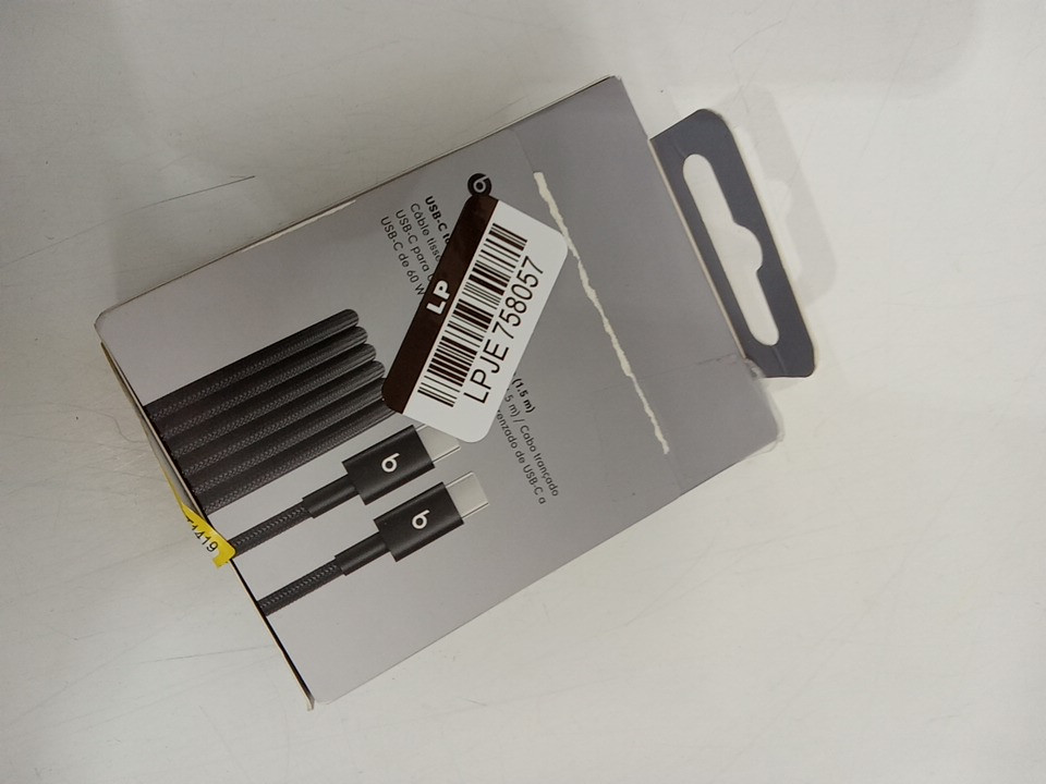 Beats USB-C to USB-C braided charging cable - 1.5M - Black (Model: A3393) image 3