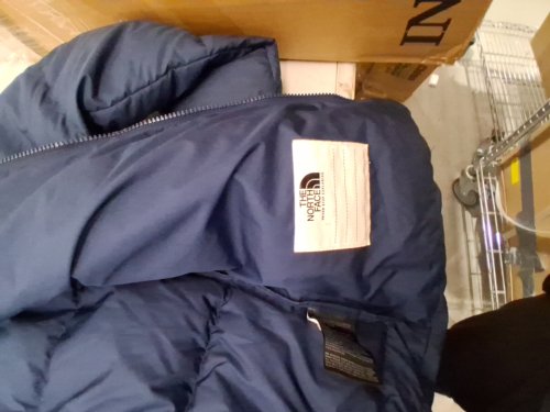 boys the north face jacket puffer -size 14/16 - blue image 4