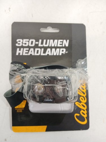 RGB RECHARGEABLE HEADLAMP - 350LM - BLACK (MODEL: CABR350) image 2