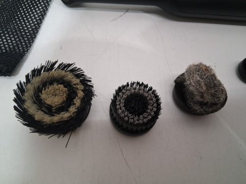 HOTO WAND Electric Spin Scrubber, Rechargeable Grout Cleaner Scrub Brush with Replaceable Heads (MODEL: 1936026) image 4