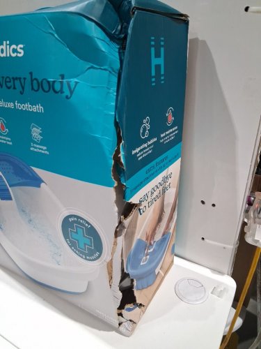 Homedics Bubble Bliss Deluxe Foot Spa (MOD: FB-50JA-1PK) image 3