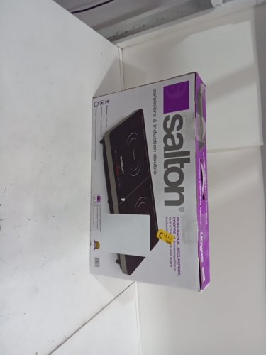 SALTON PORTABLE DOUBLE-INDUCTION COOL TOUCH DIGITAL COOKTOP - 1800w - BLACK (MODEL: ID1487/1145515) image 2
