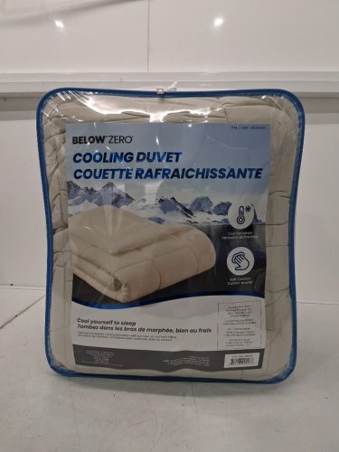 below zero cooling duvet, soft touch & cool sensation - 90" x 98" - queen - Champagne (model: 4526441) image 2