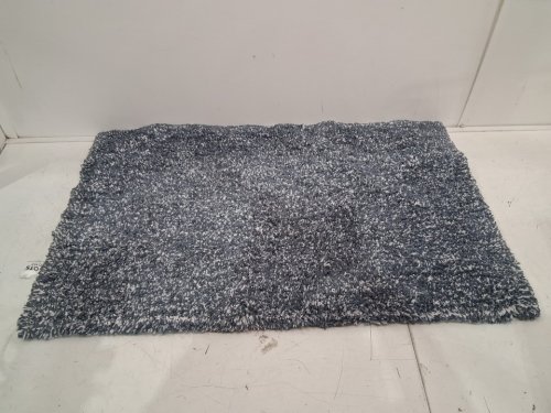 Roots home anti-slip bathroom mat - 22" x 36" - blue image 3
