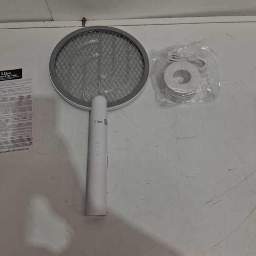 libra ELECTRIC BUG ZAPPER RACKET SWATTER - 4000V - WHITE (MODEL: WD-942) image 3