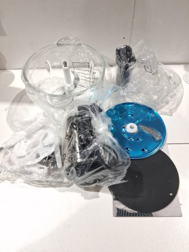 curtis stone digital glass bowl chop master - black image 3