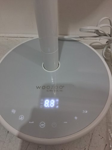 Woozoo 360° Pedestal 12-SPEED Air Circulator - ADJUSTABLE HEIGHT 21" TO 40" - WHITE (Model: STF-360DC/1747373) image 5