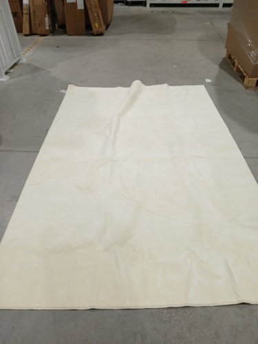 AMAZON BASICS washable area rug - 6ft x 9ft - yellow image 3