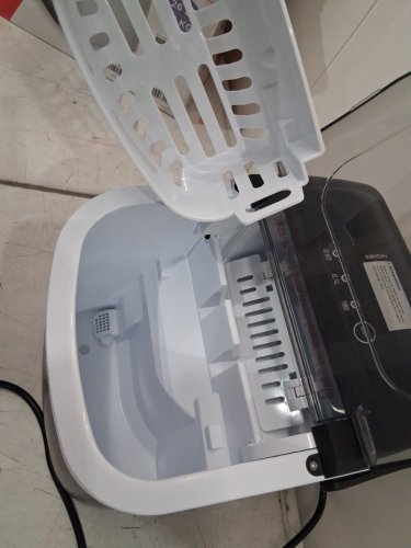 EUHOMY COUNTERTOP ICE MAKER MACHINE - MAKES 26LB/DAY - BLACK (MODEL: IM-06D / IM001-BBL-CAEH) image 4