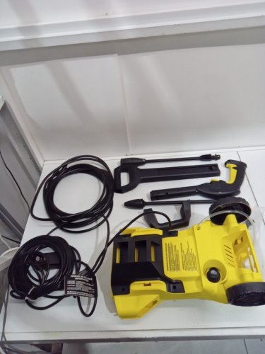 k'a'rcher k2 corded high pressure washer with k2 kit and water filter - 26ft hose - 1600PSI 1.25GPM - yellow - (model: k2 poco) image 3