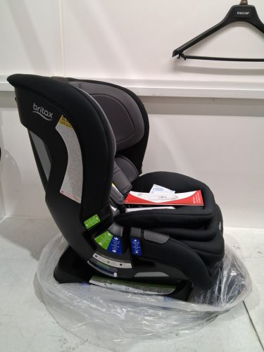 BRITAX POPLAR CLICK TIGHT CONVERTIBLE rear and front facing car seat - 40LB rear facing MAX load / 65lb front facing max load - stone onyx / black grey (model: e1c963m) image 5