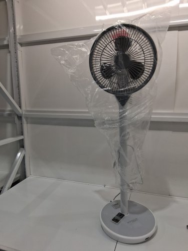 Woozoo 360° Pedestal 12-SPEED Air Circulator - ADJUSTABLE HEIGHT 21" TO 40" - WHITE (Model: STF-360DC/1747373) image 2