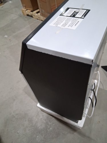 Costway Built-In Commercial Ice Maker with 110 lb/Day Stainless‑Steel Counter‑Depth Unit with Automatic Operation, 33 lb Storage Bin, Clear Bullet Cubes, 12–18 Min Cycle – Free‑Standing or Under‑Counter (MODEL: EP21967) image 6
