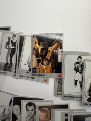 ASSTD 1991 PREMIER EDITION ALI WORLD BOXING CARDS image 5