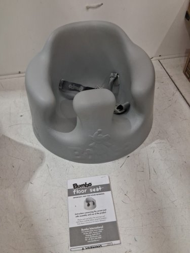 BUMBO FLOOR SEAT - COOL GREY - (MODEL: LEAF133) image 2