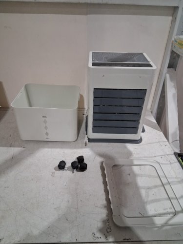 3-IN-1 PORTABLE 60° OSCILLATING AIR CONDITIONER/COOLER WITH REMOTE - 6 SPEEDS - 12L - WHITE (MODEL: KYS-30-105Y) image 3