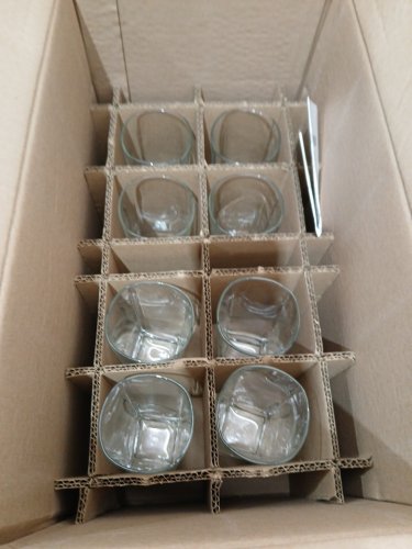 16pc Libbey City Set- Glass Tumbler cups - 425ml and 360ml - clear (model:a997) image 3