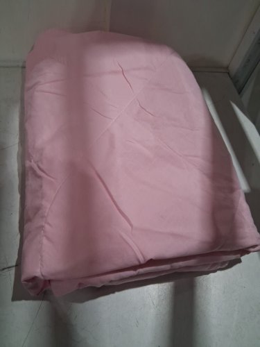 Lightweight Quilted Blanket - twin - blush pink image 2