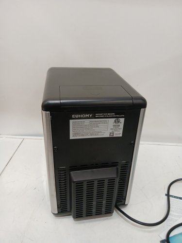 EUHOMY Self-Cleaning Countertop Nugget Ice Maker - 40Lbs/24H - Black (model: IM017-Nbl-caeh) image 5